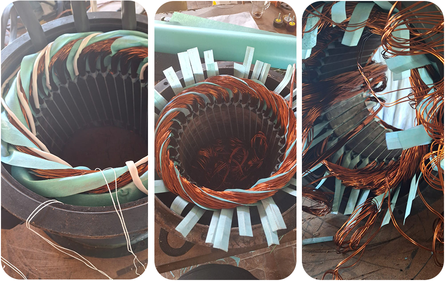 Manutenção em motores elétricos e alternadores